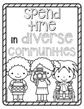 a colouring in printable of diversity